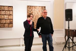 GLS Trebnje - odprtje razstave Utelesenje casa 27022020, foto Alenka STrazisar Lamovsek (10)